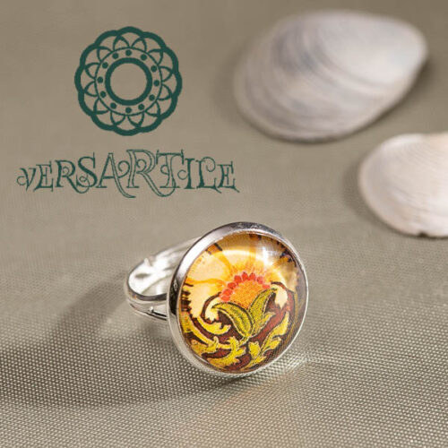 Szegfűmintás gyűrű