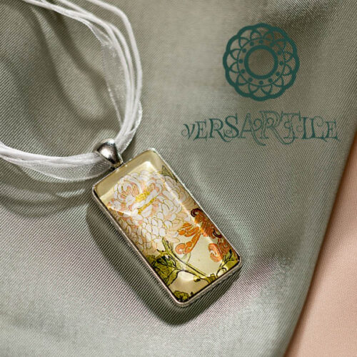 Virágmintás nyakék