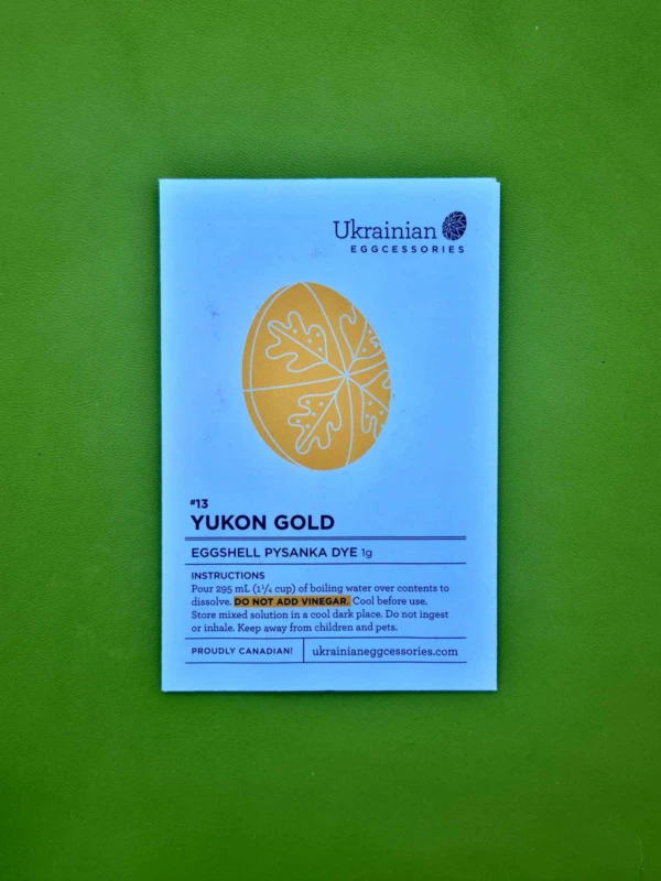aranysárga Tojásfesték - aranysárga színű (Yukon gold)