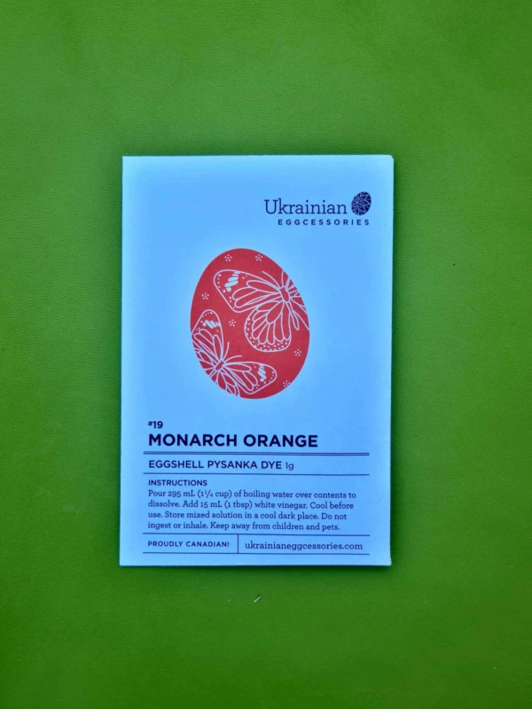Tojásfesték - narancssárga színű (Monarch orange)