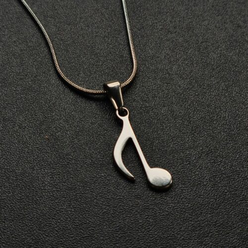 Hangjegy motívumos nyaklánc